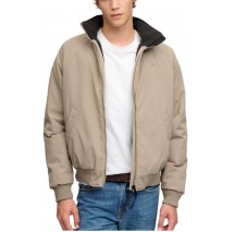 SUPERDRY CITY FLEECE LINED JACKET ΜΠΟΥΦΑΝ ΑΝΔΡΙΚΟ BROWN