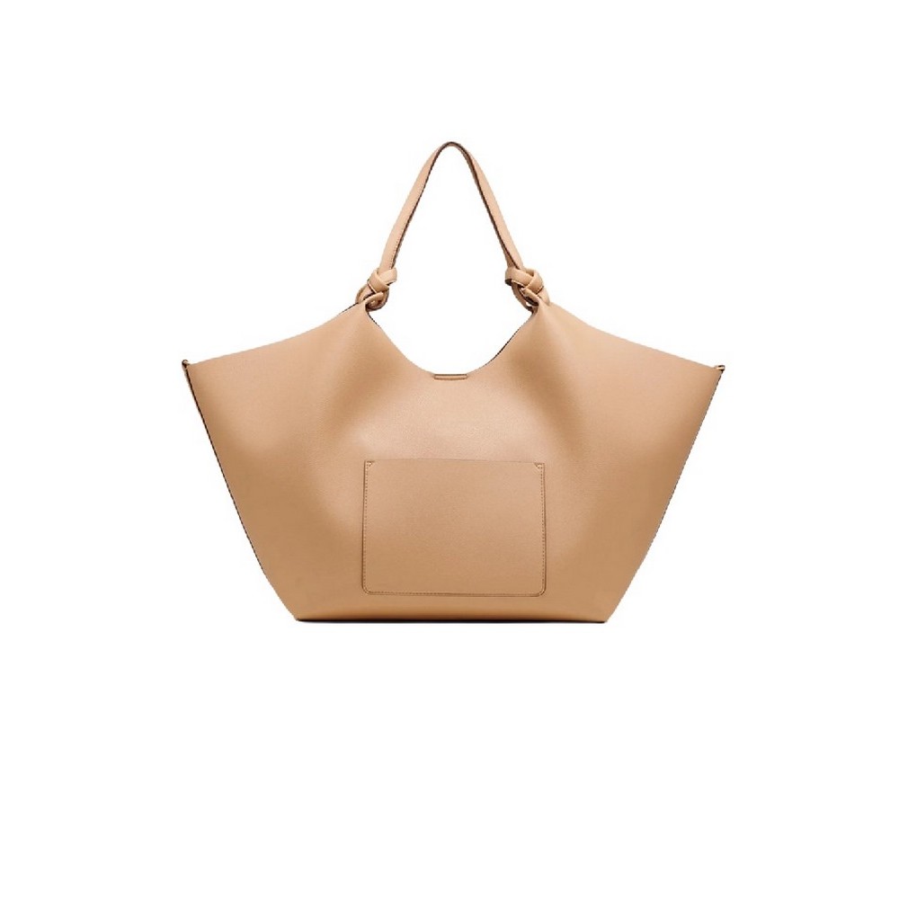 DKNY PAULA SHOPPER TOTE BAG R42BAE48 ΤΣΑΝΤΑ ΓΥΝΑΙΚΕΙΑ BEIGE