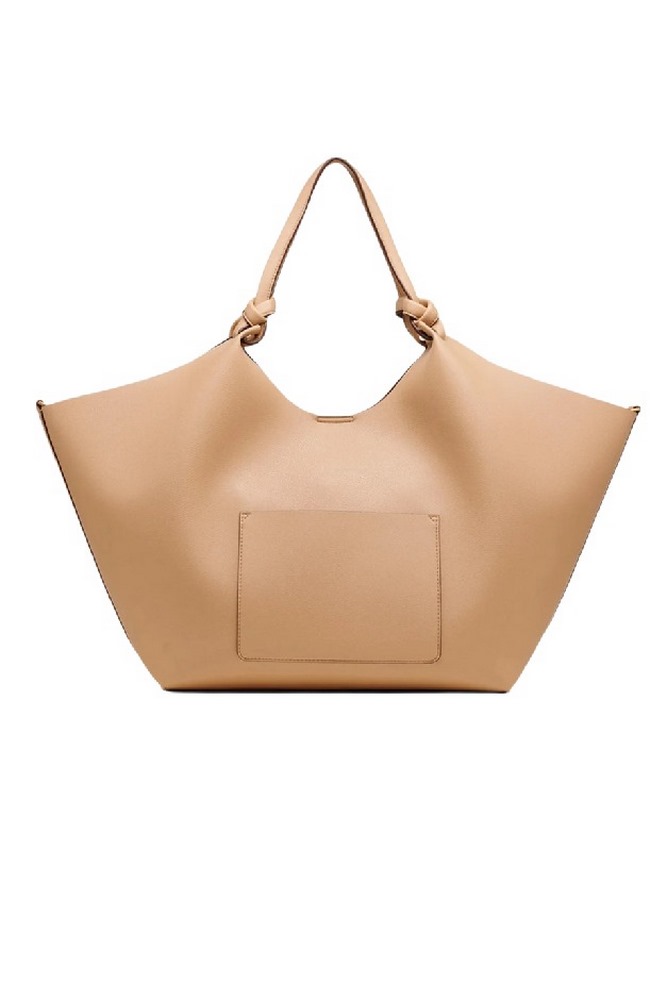 DKNY PAULA SHOPPER TOTE BAG R42BAE48 ΤΣΑΝΤΑ ΓΥΝΑΙΚΕΙΑ BEIGE