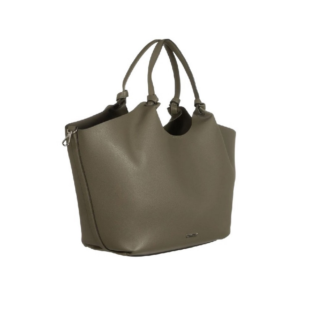 DKNY PAULA SHOPPER TOTE BAG R42BAE48 ΤΣΑΝΤΑ ΓΥΝΑΙΚΕΙΑ OLIVE