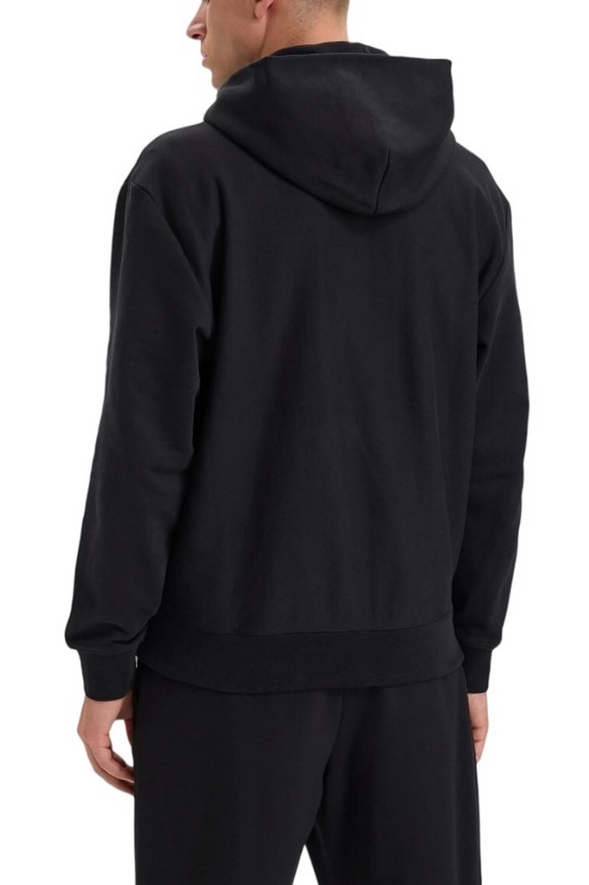 CALVIN KLEIN MICRO LOGO DBL FZ HOODIE ΖΑΚΤΕΑ ΦΟΥΤΕΡ ΑΝΔΡΙΚΗ BLACK