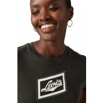 LEVIS GR ESSENTIAL SPORTY TEE T-SHIRT ΜΠΛΟΥΖΑ ΓΥΝΑΙΚΕΙΑ BLACK