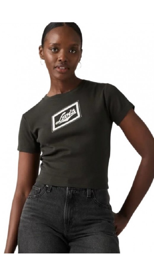 LEVIS GR ESSENTIAL SPORTY TEE T-SHIRT ΜΠΛΟΥΖΑ ΓΥΝΑΙΚΕΙΑ BLACK