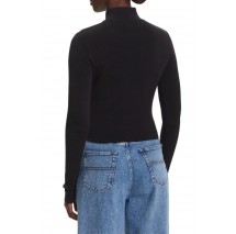 TOMMY JEANS ZIP HIGH NECK CARDIGAN EXT ΖΑΚΕΤΑ ΓΥΝΑΙΚΕΙΑ BLACK