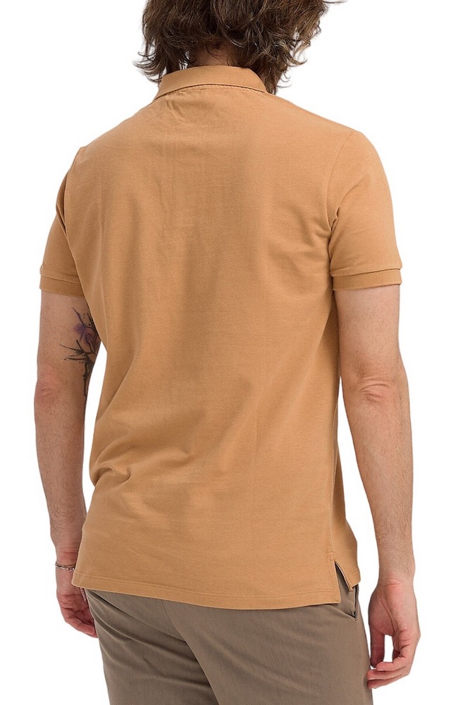 U.S POLO ASSN KING 000147 EHPD USPA BASIC POLO T-SHIRT ΜΠΛΟΥΖΑ ΑΝΔΡΙΚΗ TAN