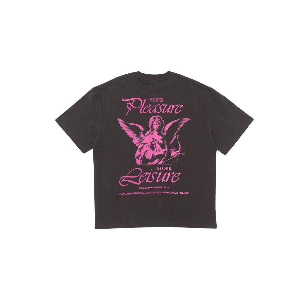 DEUS LADY LIBERTINE T-SHIRT ΜΠΛΟΥΖΑ ΑΝΔΡΙΚΗ ANTHRACHITE