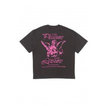DEUS LADY LIBERTINE T-SHIRT ΜΠΛΟΥΖΑ ΑΝΔΡΙΚΗ ANTHRACHITE