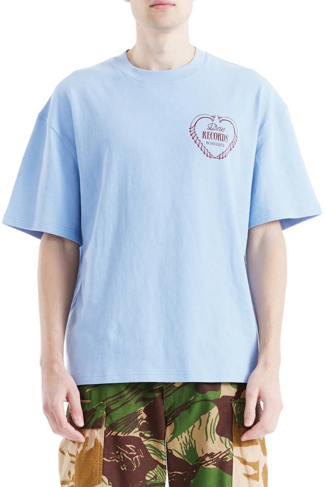 DEUS LADY LIBERTINE T-SHIRT ΜΠΛΟΥΖΑ ΑΝΔΡΙΚΗ CIEL