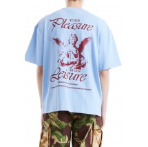 DEUS LADY LIBERTINE T-SHIRT ΜΠΛΟΥΖΑ ΑΝΔΡΙΚΗ CIEL