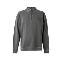 HUGO BOSS NEVEZIP JERSEY SWEATSHIRT ΜΠΛΟΥΖΑ ΦΟΥΤΕΡ ΑΝΔΡΙΚΗ GREY