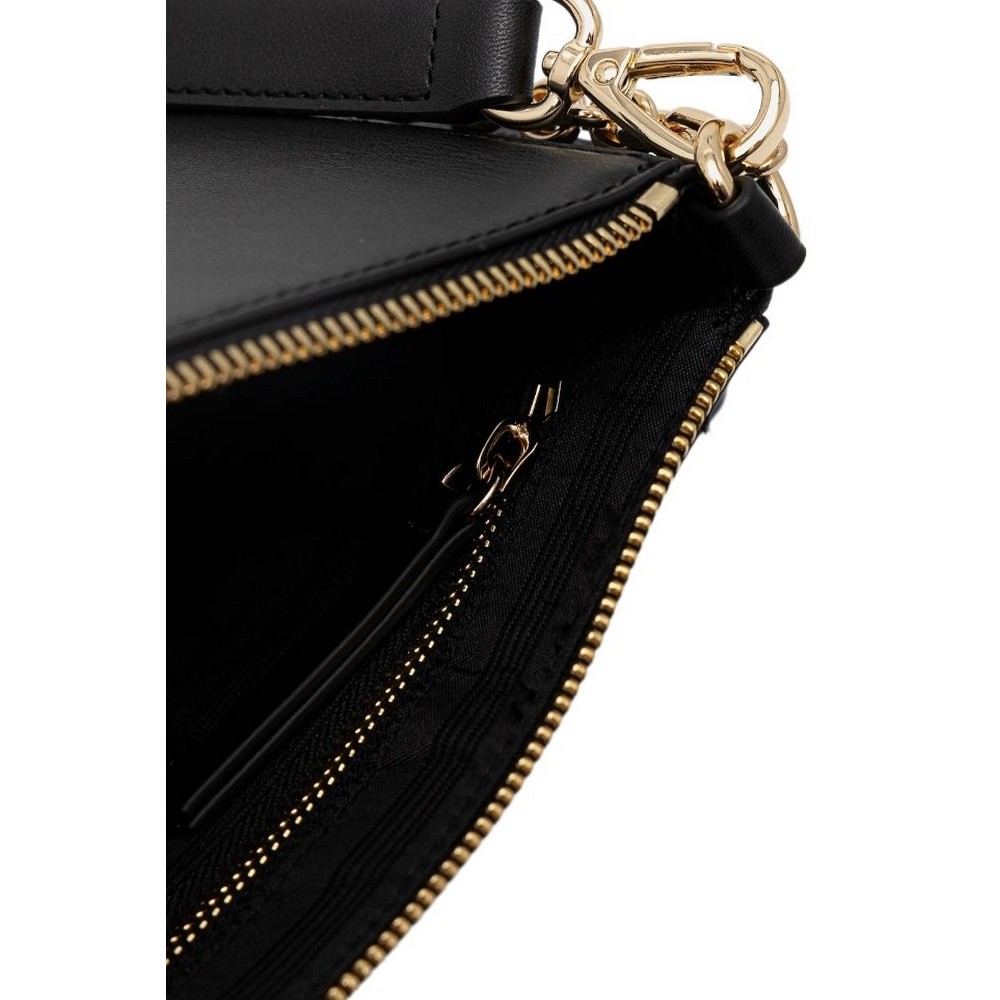 TOMMY HILFIGER GLAM CONV MED CROSSOVER ΤΣΑΝΤΑ ΓΥΝΑΙΚΕΙΑ BLACK