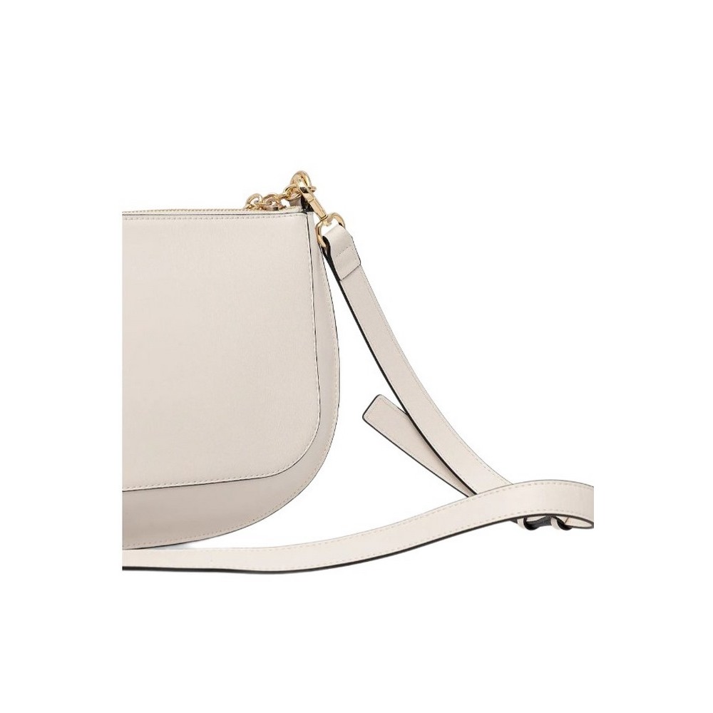 TOMMY HILFIGER GLAM CONV MED CROSSOVER ΤΣΑΝΤΑ ΓΥΝΑΙΚΕΙΑ ECRU