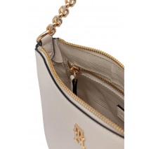 TOMMY HILFIGER GLAM CONV MED CROSSOVER ΤΣΑΝΤΑ ΓΥΝΑΙΚΕΙΑ ECRU