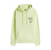 TOMMY JEANS RLX NEON WSHD SIGN HD EXT ΦΟΥΤΕΡ ΜΠΛΟΥΖΑ ΑΝΔΡΙΚΗ LIME