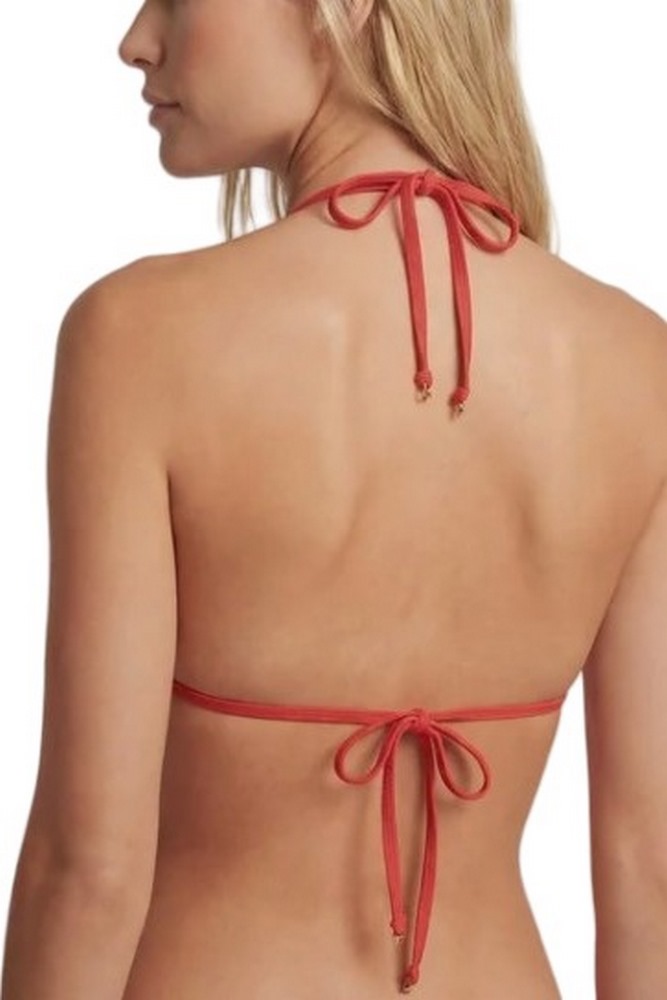 TOMMY HILFIGER TRIANGLE RP ΜΑΓΙΟ ΓΥΝΑΙΚΕΙΟ RED