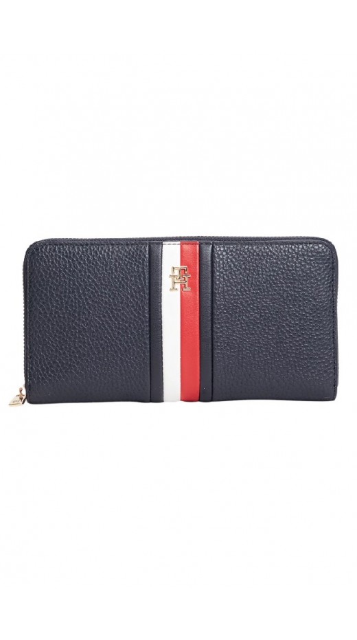 TOMMY HILFIGER ICON LRG ZA CORP ΠΟΡΤΟΦΟΛΙ ΓΥΝΑΙΚΕΙΟ NAVY