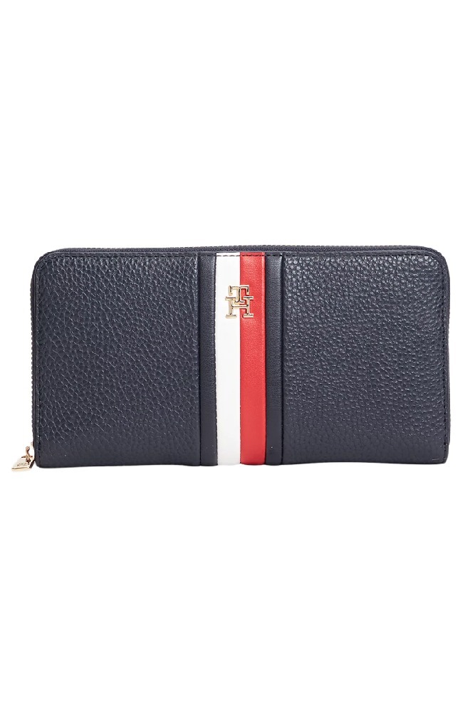 TOMMY HILFIGER ICON LRG ZA CORP ΠΟΡΤΟΦΟΛΙ ΓΥΝΑΙΚΕΙΟ NAVY