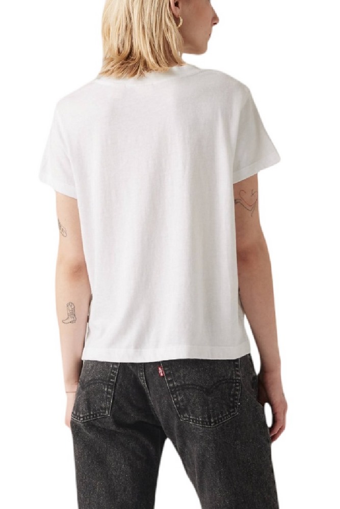 LEVIS BOXY VNECK TEE A87740001 T-SHIRT ΜΠΛΟΥΖΑ ΓΥΝΑΙΚΕΙΑ WHITE