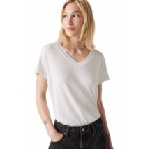 LEVIS BOXY VNECK TEE A87740001 T-SHIRT ΜΠΛΟΥΖΑ ΓΥΝΑΙΚΕΙΑ WHITE