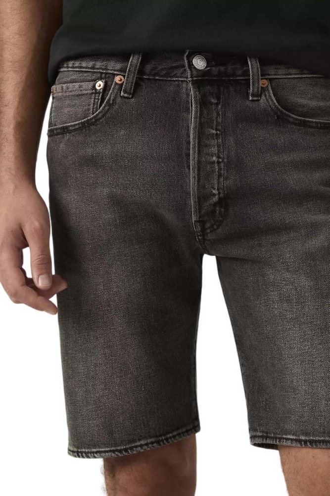 LEVIS 501® ORIGINAL SHORTS ΤΖΙΝ ΒΕΡΜΟΥΔΑ ΑΝΔΡΙΚΗ WASHED BLACK