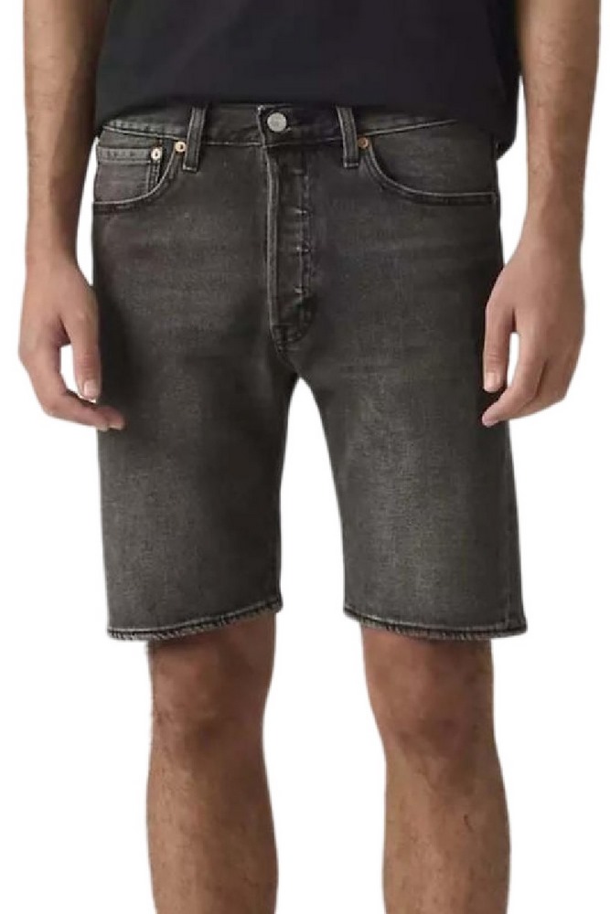 LEVIS 501® ORIGINAL SHORTS ΤΖΙΝ ΒΕΡΜΟΥΔΑ ΑΝΔΡΙΚΗ WASHED BLACK