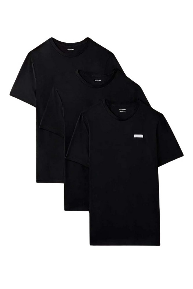 CALVIN KLEIN  CREW NECK 3PK ΕΣΩΡΟΥΧΟ ΑΝΔΡΙΚΟ BLACK