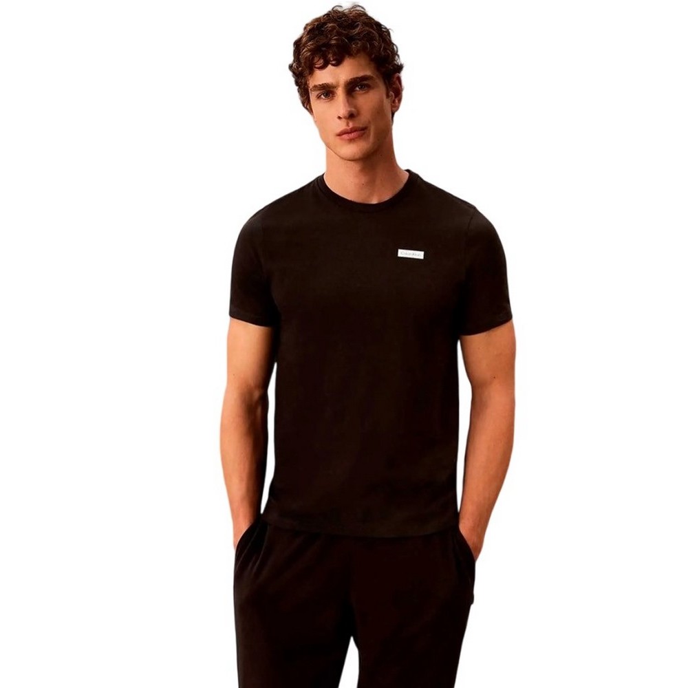 CALVIN KLEIN  CREW NECK 3PK ΕΣΩΡΟΥΧΟ ΑΝΔΡΙΚΟ BLACK