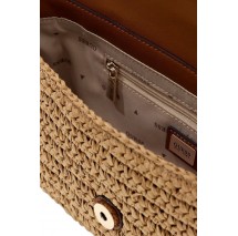 GUESS OFELIA FLAP SHOULDER BAG ΤΣΑΝΤΑ ΓΥΝΑΙΚΕΙΑ COGNAC