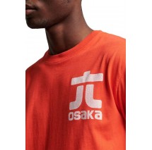 SUPERDRY CODE OSAKA LOGO T-SHIRT ΑΝΔΡΙΚΟ RED