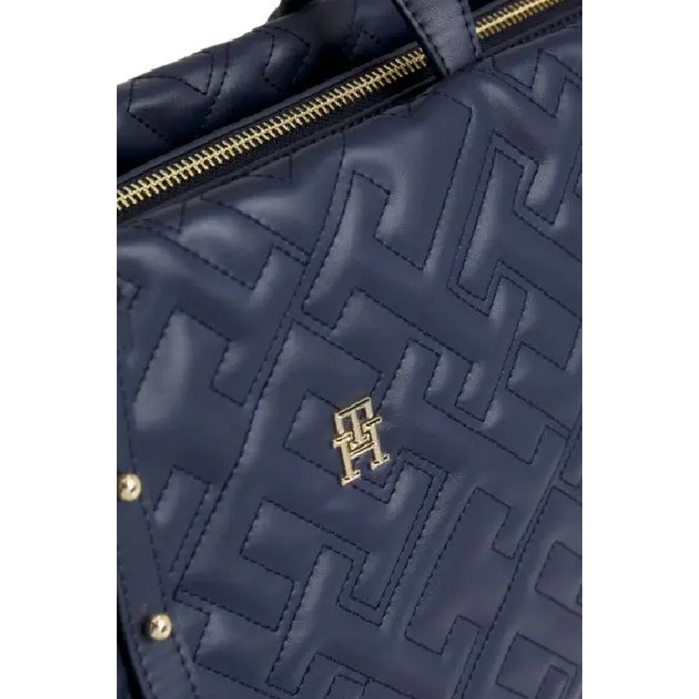 TOMMY HILFIGER TH SOFT TOTE MONO ΤΣΑΝΤΑ ΓΥΝΑΙΚΕΙΑ NAVY
