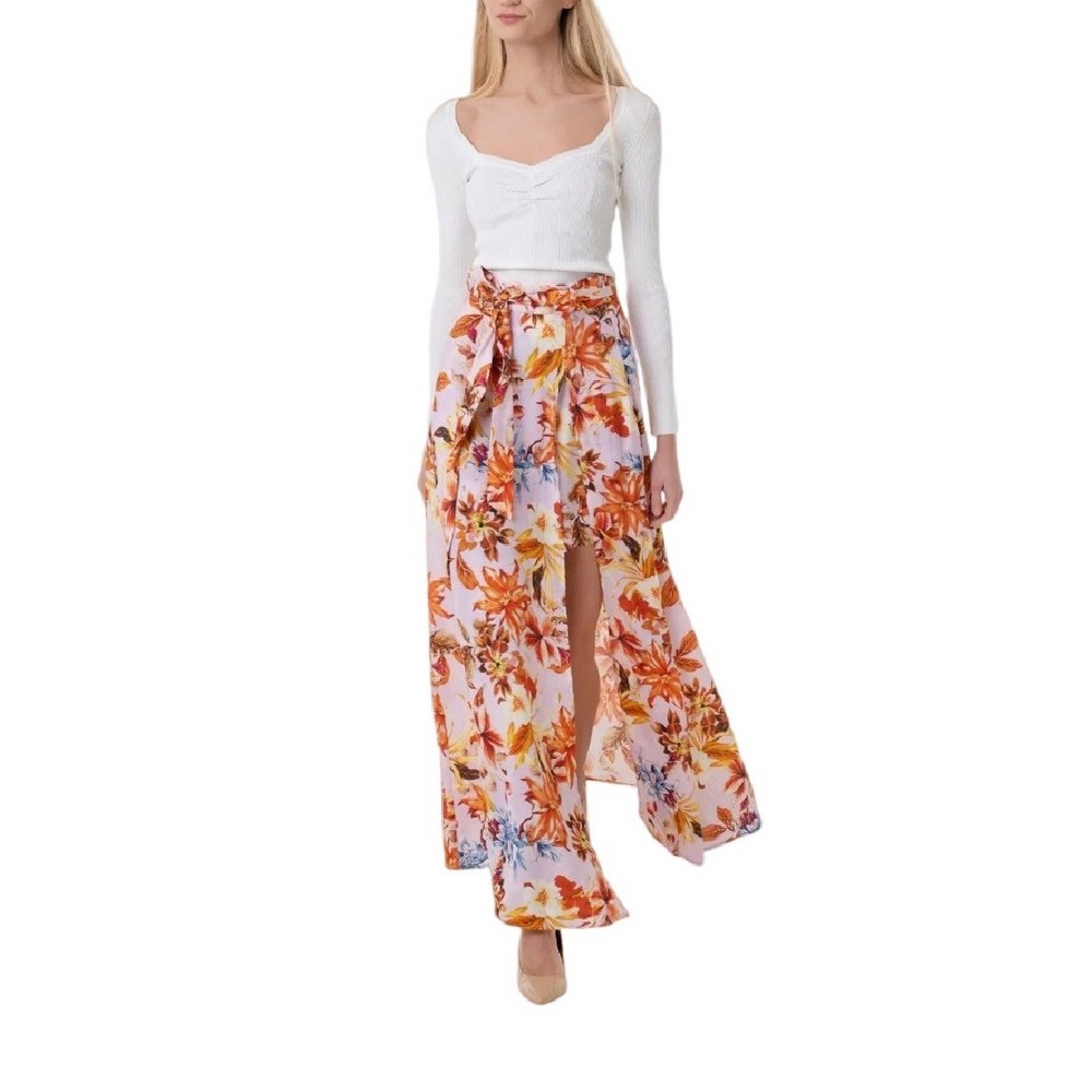 GUESS VERITY LONG SKIRT ΦΟΥΣΤΑ ΓΥΝΑΙΚΕΙΑ FLORAL