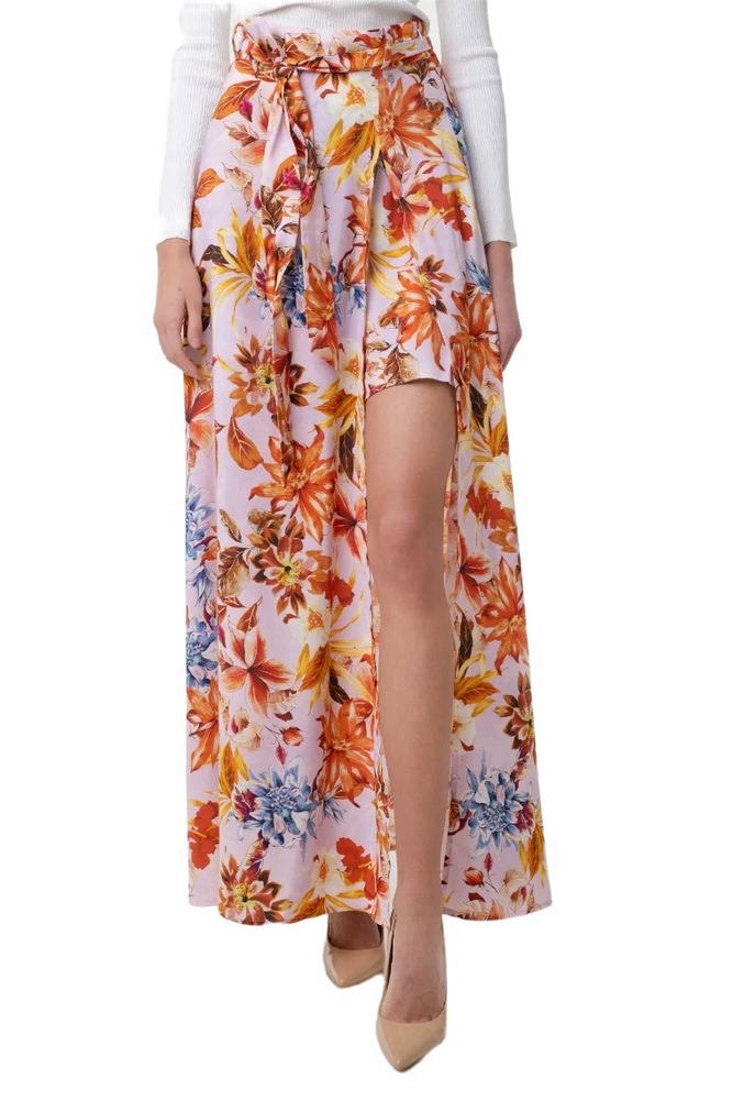 GUESS VERITY LONG SKIRT ΦΟΥΣΤΑ ΓΥΝΑΙΚΕΙΑ FLORAL