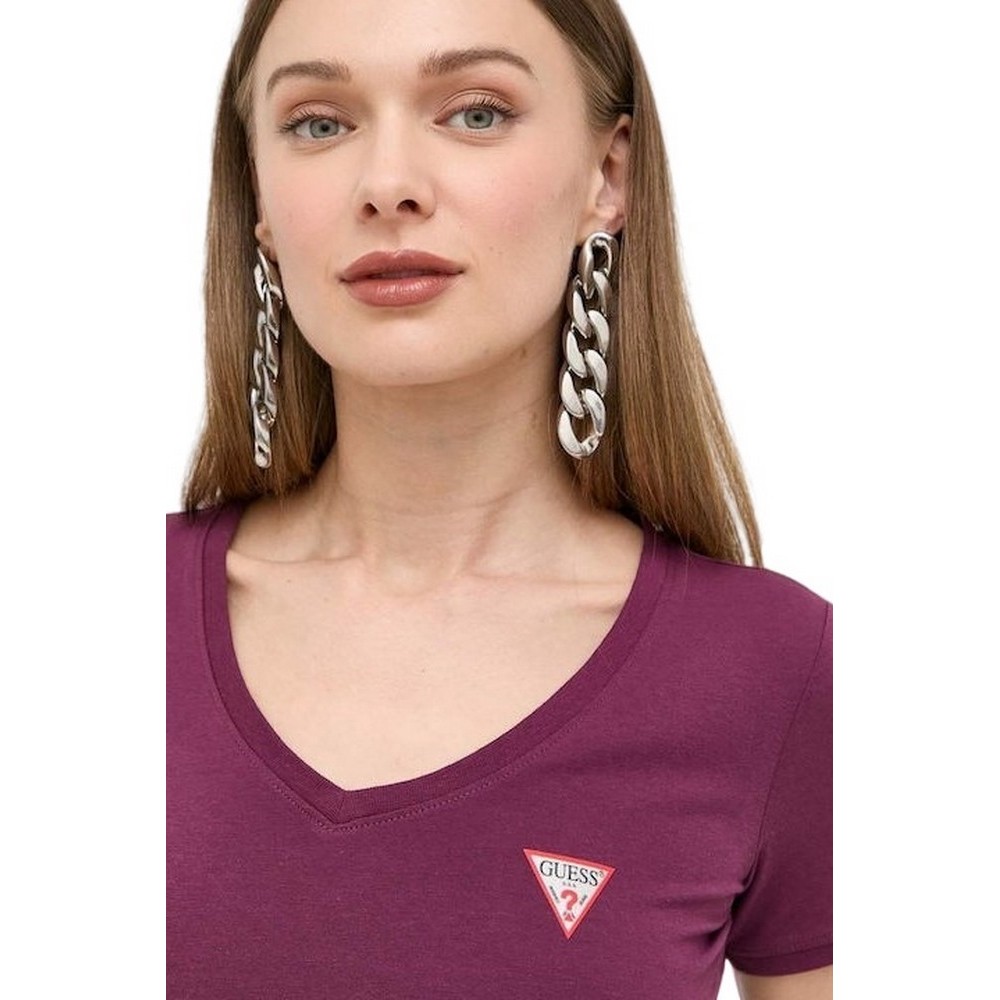 SS VN MINI TRIANGLE TEE ΜΠΛΟΥΖΑ ΓΥΝΑΙΚΕΙΟ MERLOT