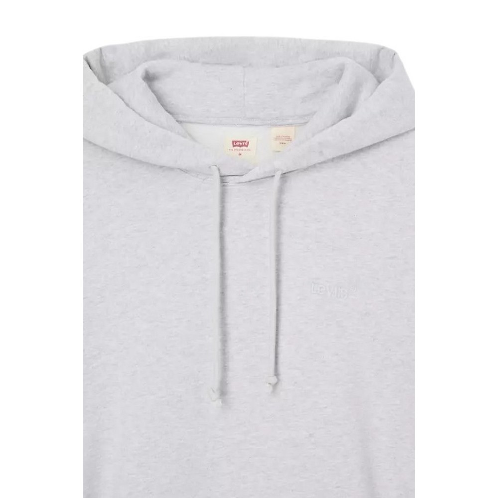 LEVIS® THE AUTHENTIC HOODIE ΦΟΥΤΕΡ ΜΠΛΟΥΖΑ ΑΝΔΡΙΚΗ GREY