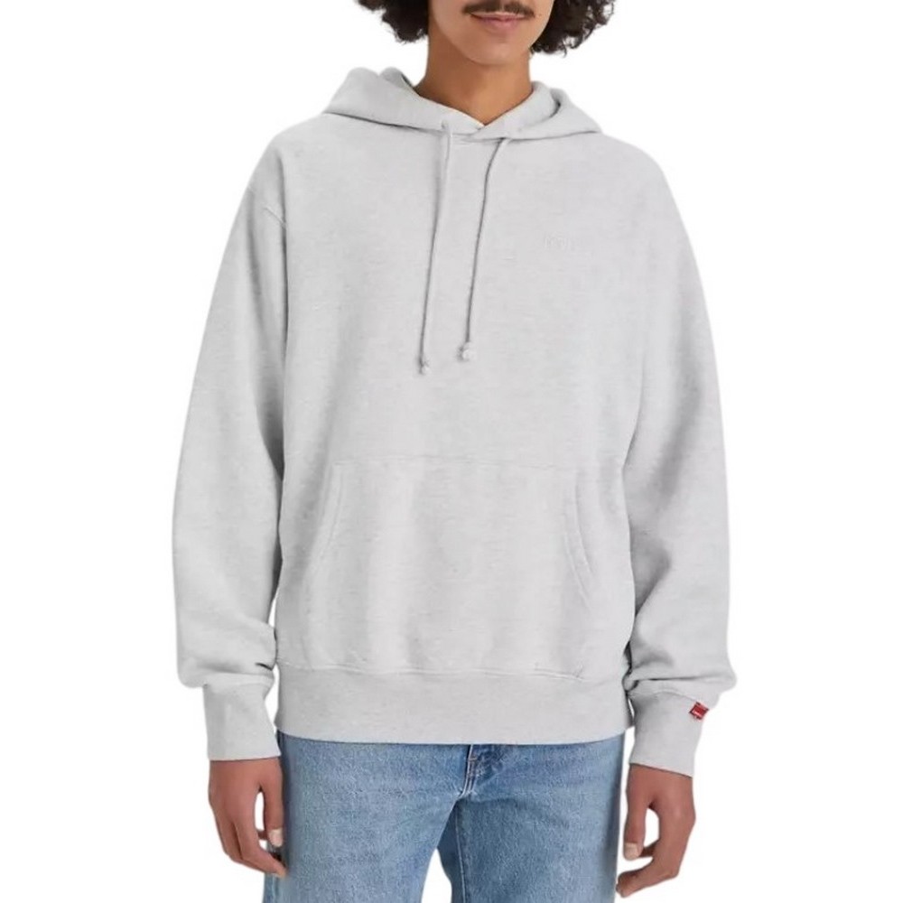 LEVIS® THE AUTHENTIC HOODIE ΦΟΥΤΕΡ ΜΠΛΟΥΖΑ ΑΝΔΡΙΚΗ GREY