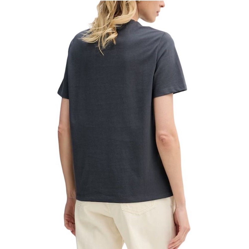 CALVIN KLEIN JEANS BABY TERRY HERO MONOLOGO T-SHIRT ΜΠΛΟΥΖΑ ΓΥΝΑΙΚΕΙΑ DARK GREY