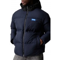 HUGO BOSS BODO CASUAL JACKET ΜΠΟΥΦΑΝ ΑΝΔΡΙΚΟ NAVY
