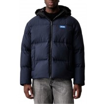 HUGO BOSS BODO CASUAL JACKET ΜΠΟΥΦΑΝ ΑΝΔΡΙΚΟ NAVY