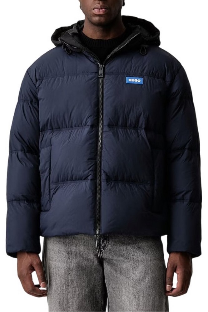 HUGO BOSS BODO CASUAL JACKET ΜΠΟΥΦΑΝ ΑΝΔΡΙΚΟ NAVY