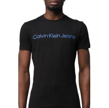 CALVIN KLEIN JEANS INSTITUTIONAL LOGO SLIM TEE T-SHIRT ΑΝΔΡΙΚΟ CK BLACK