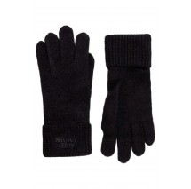 SUPERDRY RIB KNIT GLOVE ΓΑΝΤΙΑ ΓΥΝΑΙΚΕΙΑ BLACK