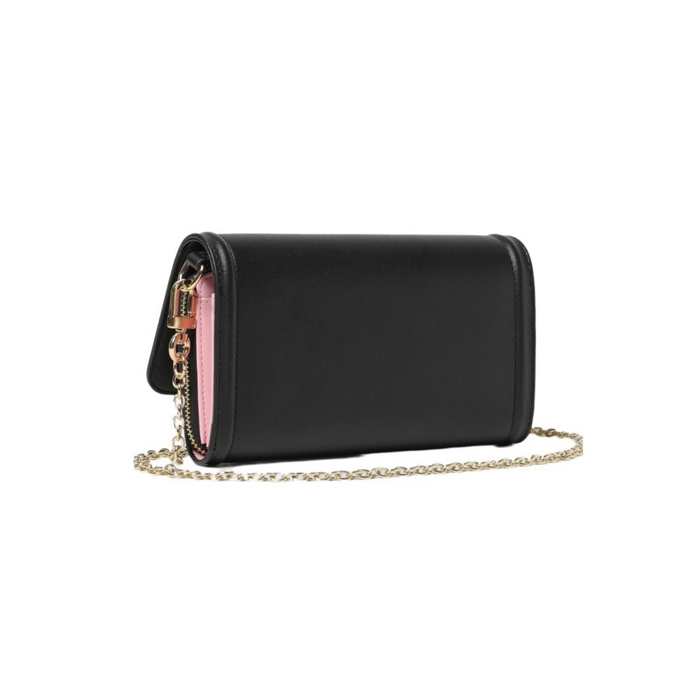 CHIARA FERRAGNI RANGE A - EYELIKE BAGS ΠΟΡΤΟΦΟΛΙ ΓΥΝΑΙΚΕΙΟ BLACK