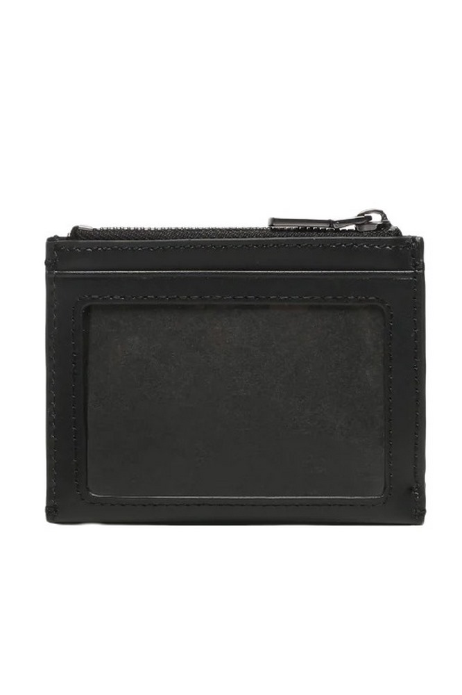 CALVIN KLEIN JEANS MONO HRDW ID CARDHOLDER W/ZIP ΑΞΕΣΟΥΑΡ ΠΟΤΡΟΦΟΛΙ ΑΝΔΡΙΚΟ BLACK