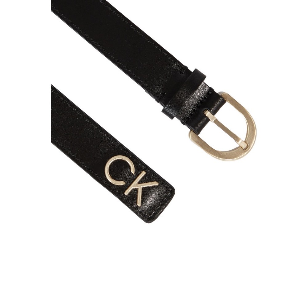 CALVIN KLEIN JEANS RWE-LOCK RND BCKL BLT W/TIP 25MM ΖΩΝΗ ΓΥΝΑΙΚΕΙΑ BLACK