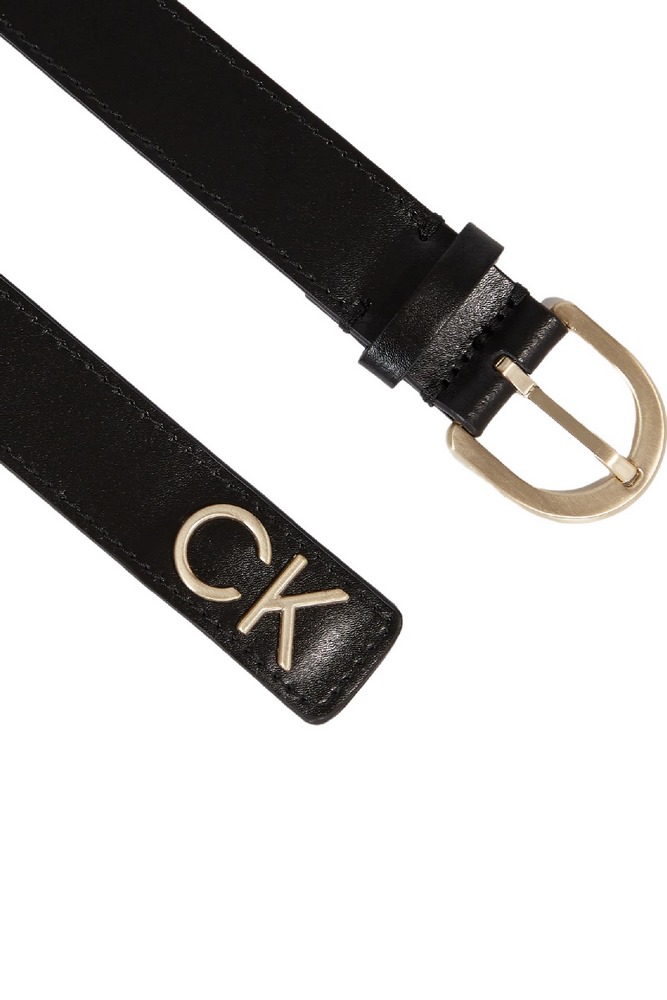 CALVIN KLEIN JEANS RWE-LOCK RND BCKL BLT W/TIP 25MM ΖΩΝΗ ΓΥΝΑΙΚΕΙΑ BLACK