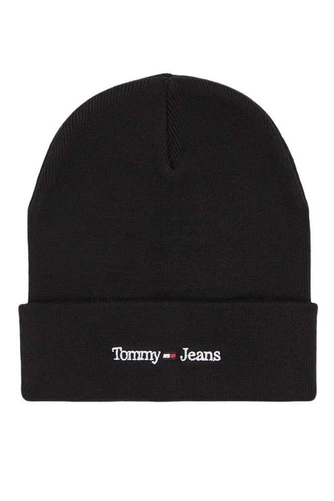TOMMY HILFIGER TJW SPORT BEANIE ΣΚΟΥΦΟΣ ΓΥΝΑΙΚΕΙΟΣ BLACK