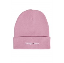 TOMMY HILFIGER TJW SPORT BEANIE ΣΚΟΥΦΟΣ ΓΥΝΑΙΚΕΙΟΣ LILA