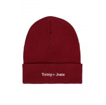 TOMMY HILFIGER TJW SPORT BEANIE ΣΚΟΥΦΟΣ ΓΥΝΑΙΚΕΙΟΣ AUBERGINE