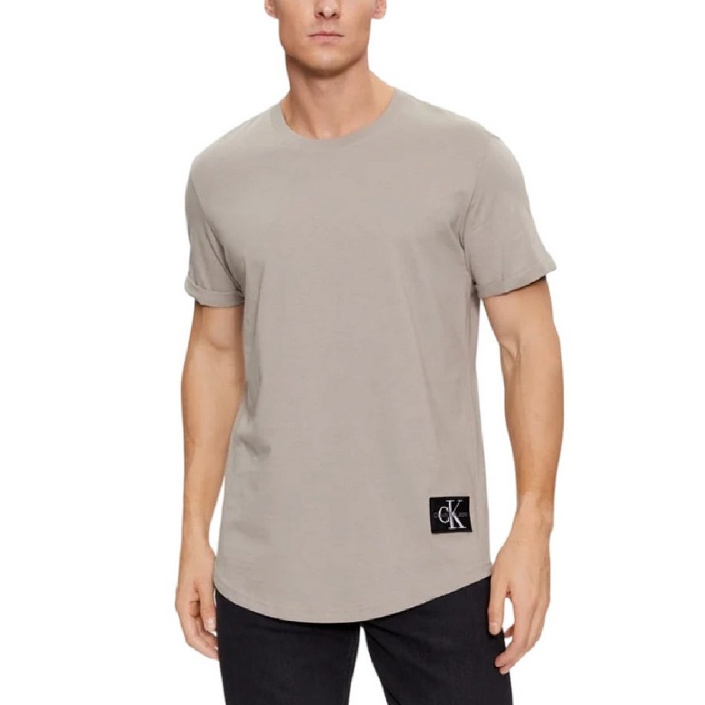 CALVIN KLEIN JEANS BADGE ROUND T-SHIRT ΑΝΔΡΙΚΟ ELEPHANT