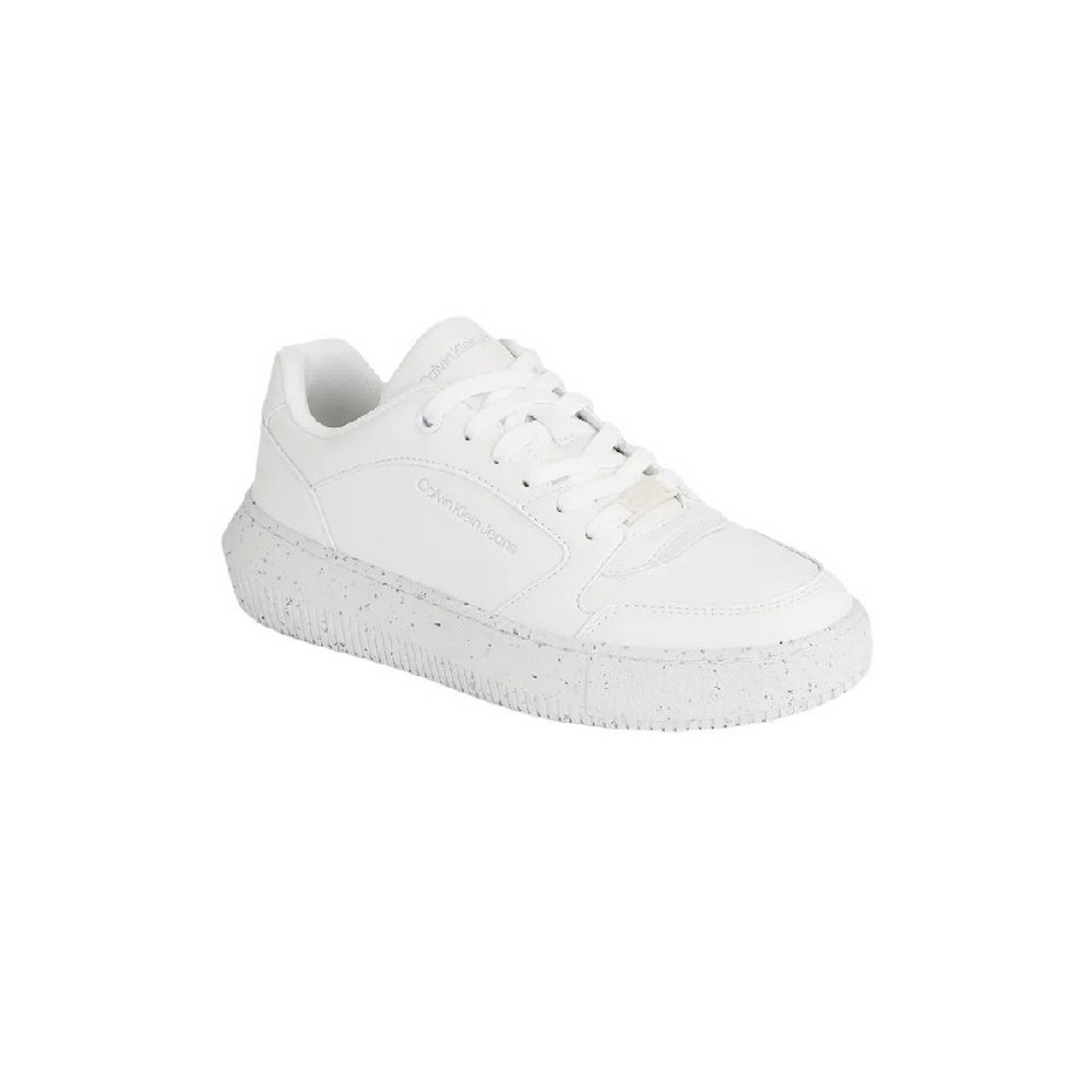 CALVIN KLEIN JEANS CHUNKY CUPSOLE LOW LTH ECO ΠΑΠΟΥΤΣΙ ΓΥΝΑΙΚΕΙΟ WHITE